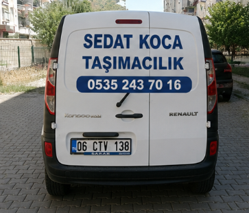Ankara parça yük taşıma aracı